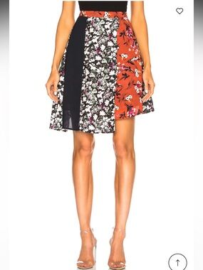 Acne studios floral skirt